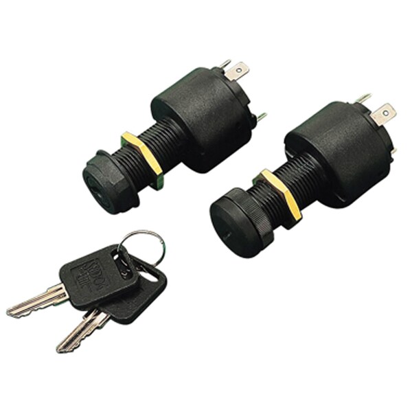 Sea-Dog Sea-Dog 420379-1 Four Position Ignition Switch - 13/16", Acc-Off-Ign-Start 420379-1 - main
